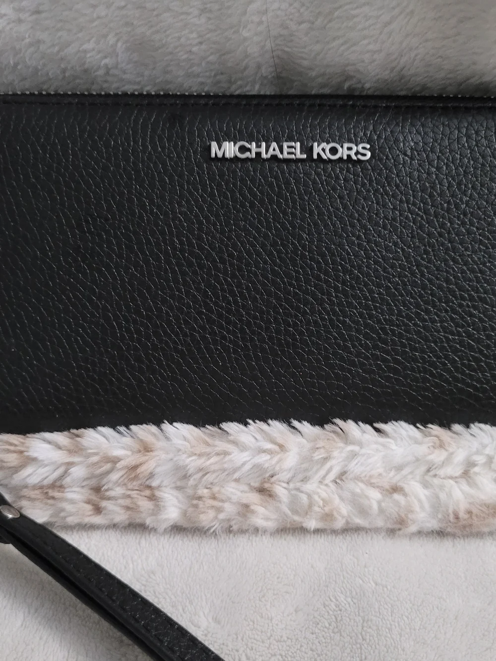 Michael Kors Jet Set Travel LG Continental Wallet Black Leather